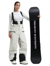 Pantalones con tirantes para nieve Gsou Snow Durable Mountain Pro All Function Cargo para mujer
